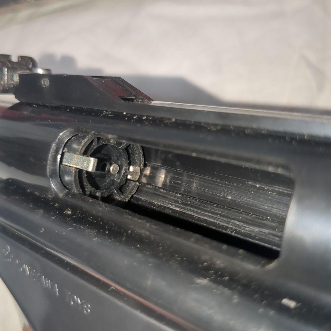 ヨネザワ製 オートマグ つづみ弾式エアコッキングガン　昭和レトロ