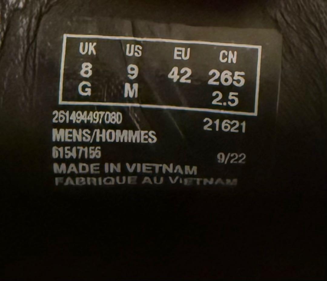 11月まで出品　【美品】クラークス　ワラビー　ブラックスエード　ブーツ