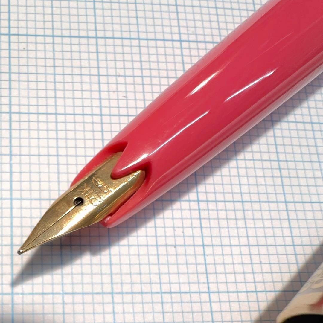 ヴィンテージ 国産 セーラー ショート 万年筆 21K EF 極細字 未使用品