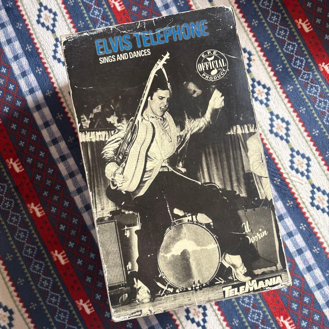 エルヴィス・プレスリー テレフォン 電話機 人形 フィギュア アンティーク