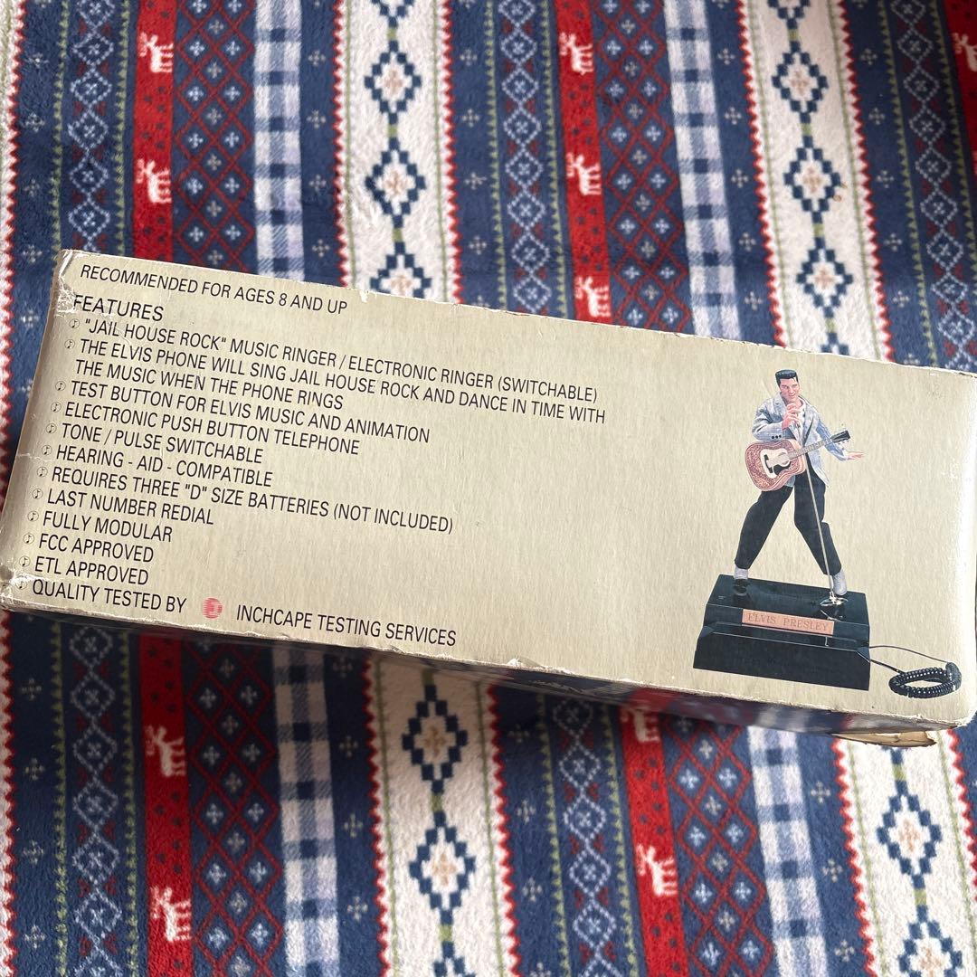 エルヴィス・プレスリー テレフォン 電話機 人形 フィギュア アンティーク