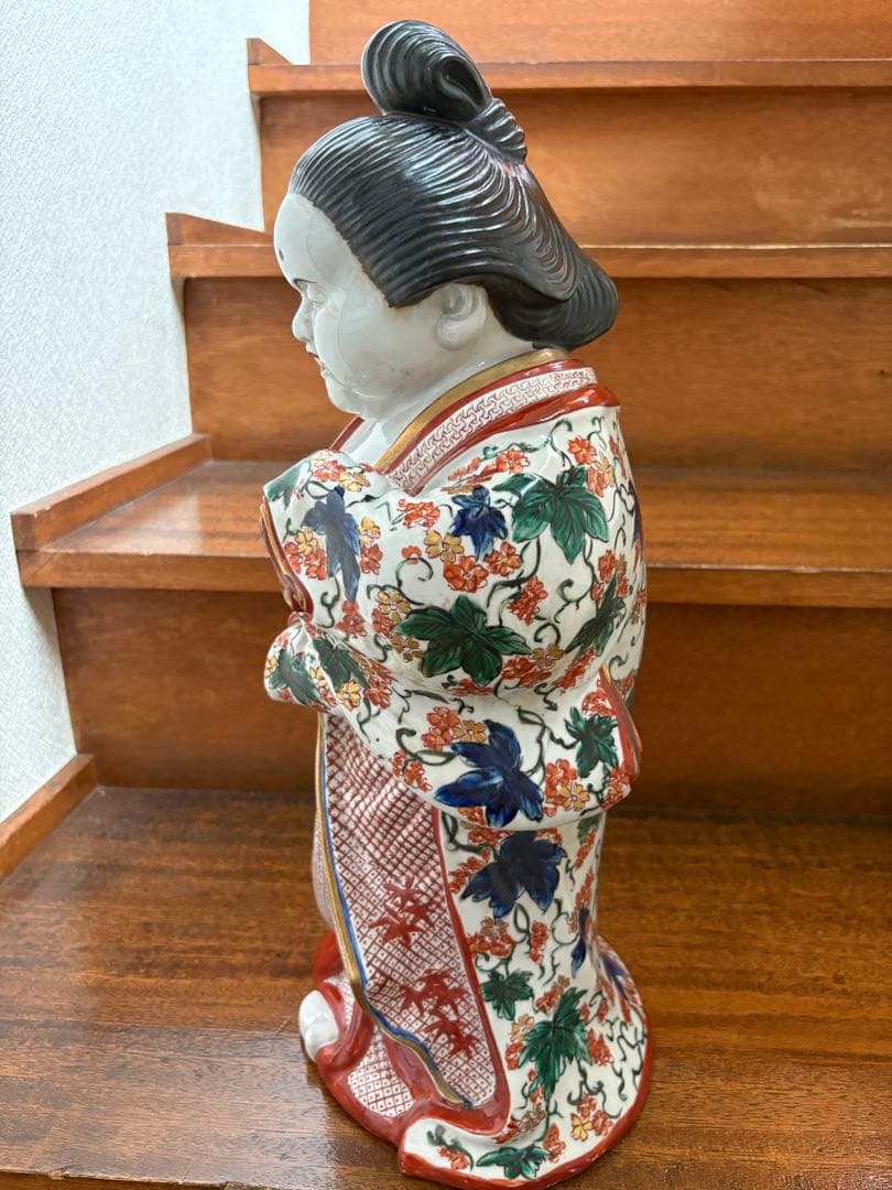 お多福　置物