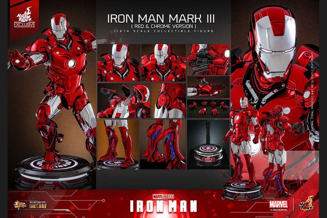 ムービー・マスターピース DIECAST アイアンマンアイアンマン・マーク3