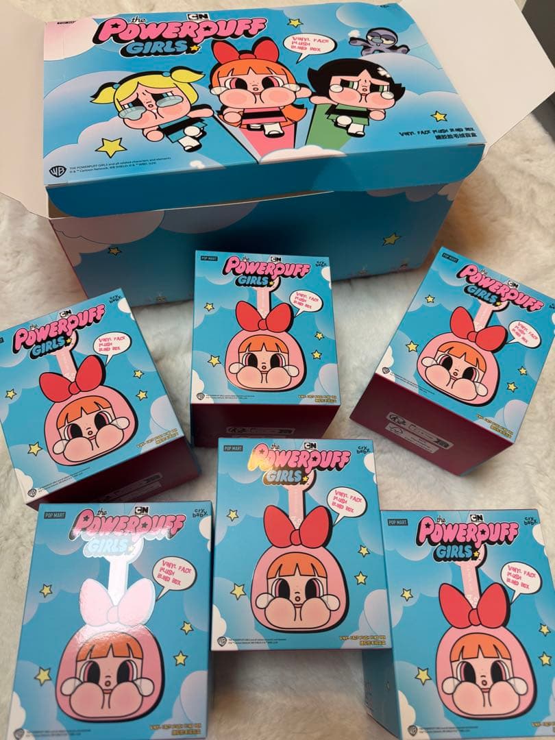 crybaby パワーパフガールズ popmart アソートセット ぬいぐるみ