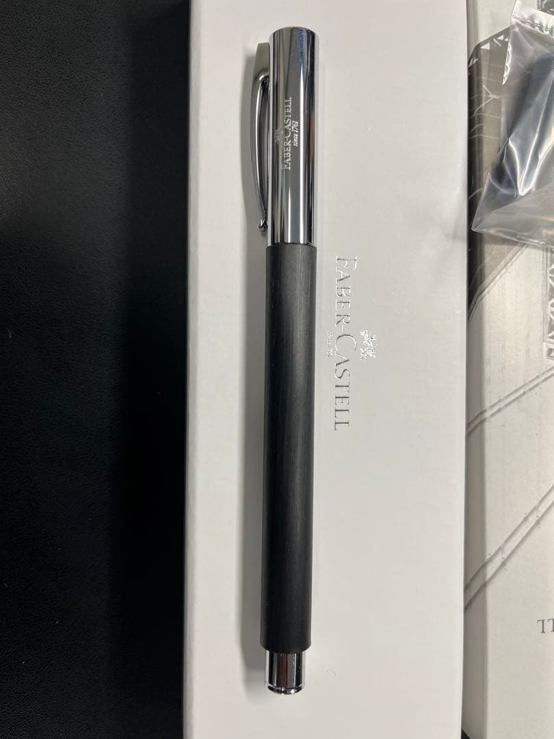 【超美品】ファーバーカステル　万年筆　アンビション　レジン　EF