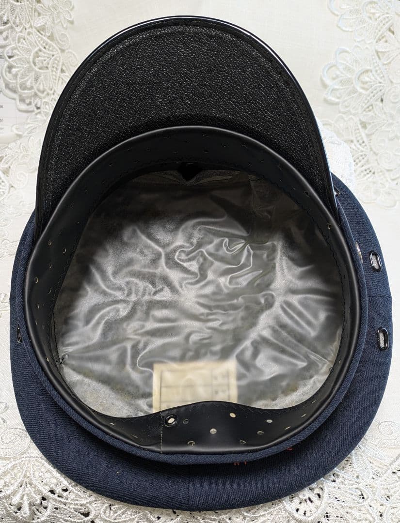 駅長帽　3号　　旧国鉄　日本国有鉄道