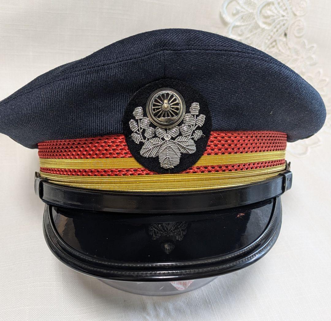 駅長帽　3号　　旧国鉄　日本国有鉄道