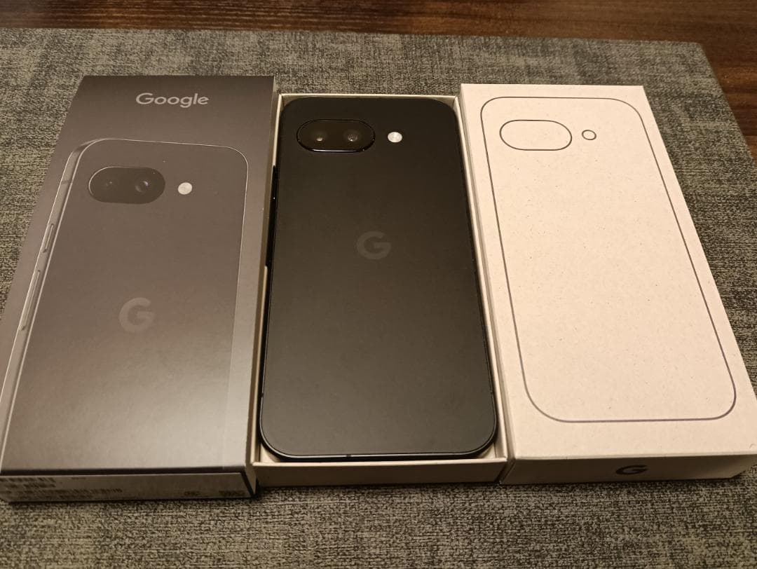 【美品】Google Pixel 9a 128GB Obsidian 黒