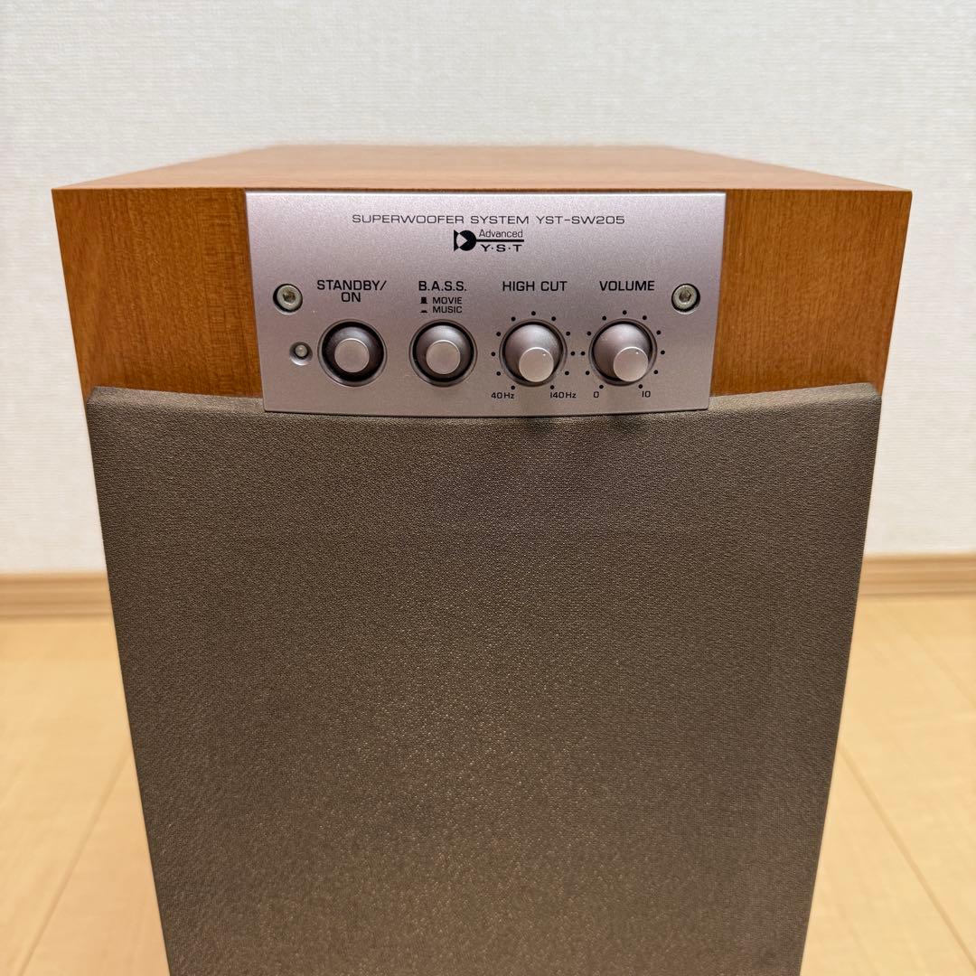 美品　希少　ヤマハ　YST-SW205 サブウーファー　スピーカー