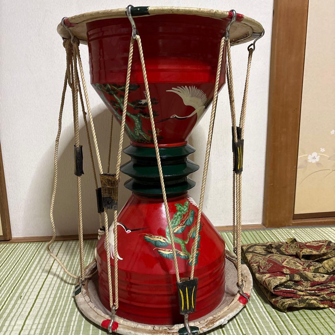 チャング　チャンゴ　民族楽器　太鼓　ドラム　韓国楽器　　置物　音楽