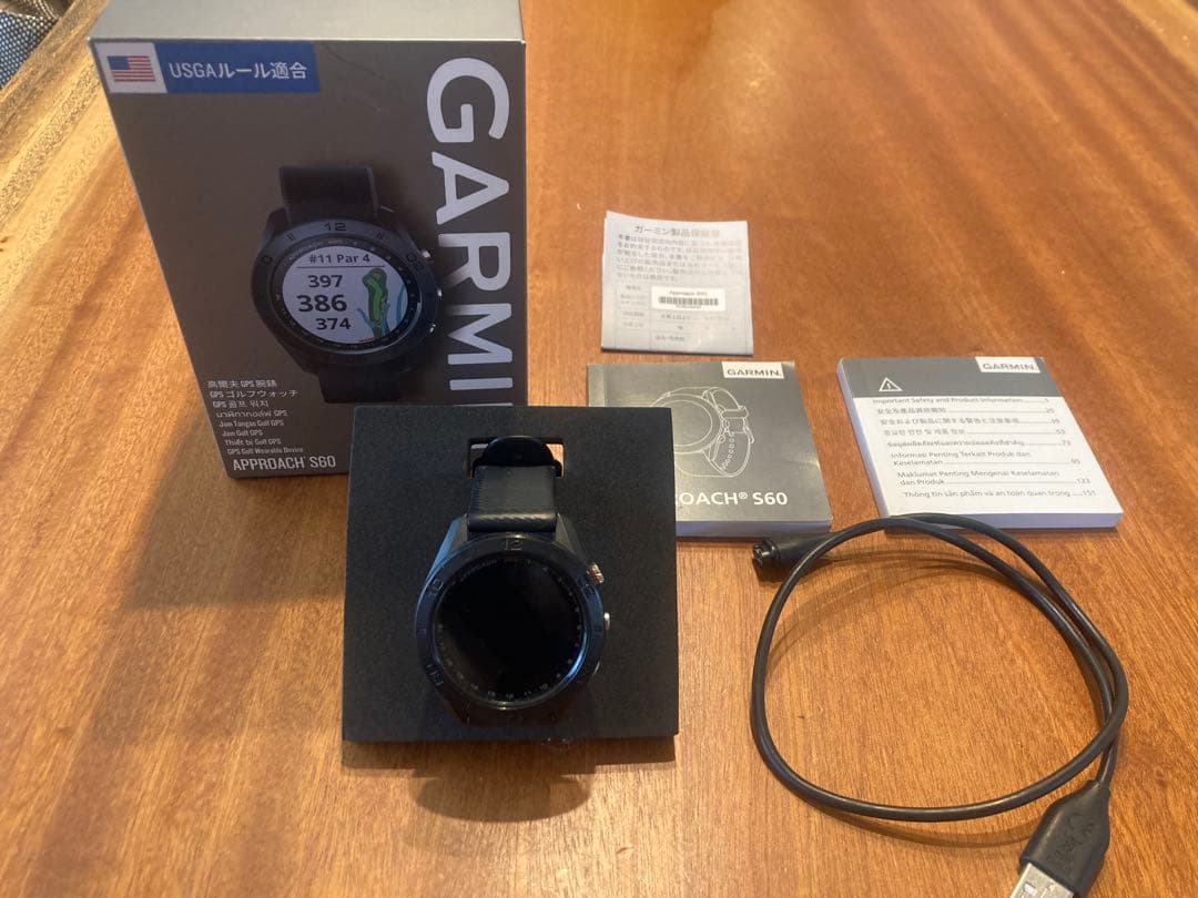 GARMIN APPROACH S60 GPSゴルフウエアラブル
