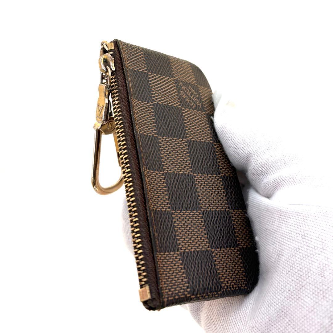 【鑑定済み】ルイ ヴィトン ポシェット クレ ダミエ 小銭入れ ケース