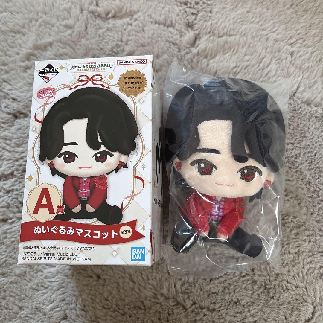 一番くじ　ミセス　A賞 大森元貴　ぬいぐるみ