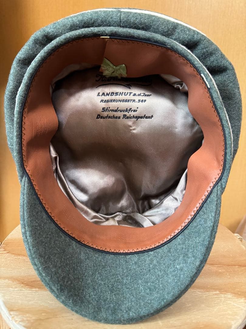 ドイツ軍　将校用制帽　徽章無し