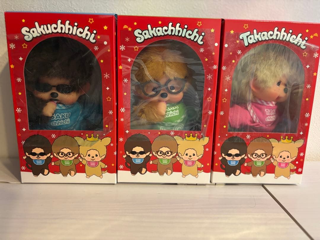 THE ALFEEモンチッチぬいぐるみ3体セット