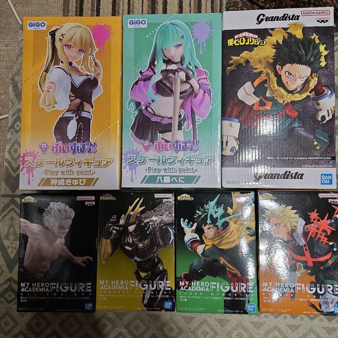 GIGO限定多め プライズフィギュア まとめ売り 7体セット