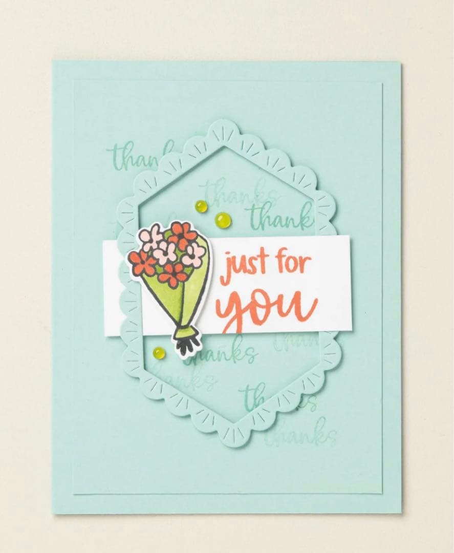 １点限り♡未使用　大人気重ねて重ねて可愛いフレームダイ&スタンプ