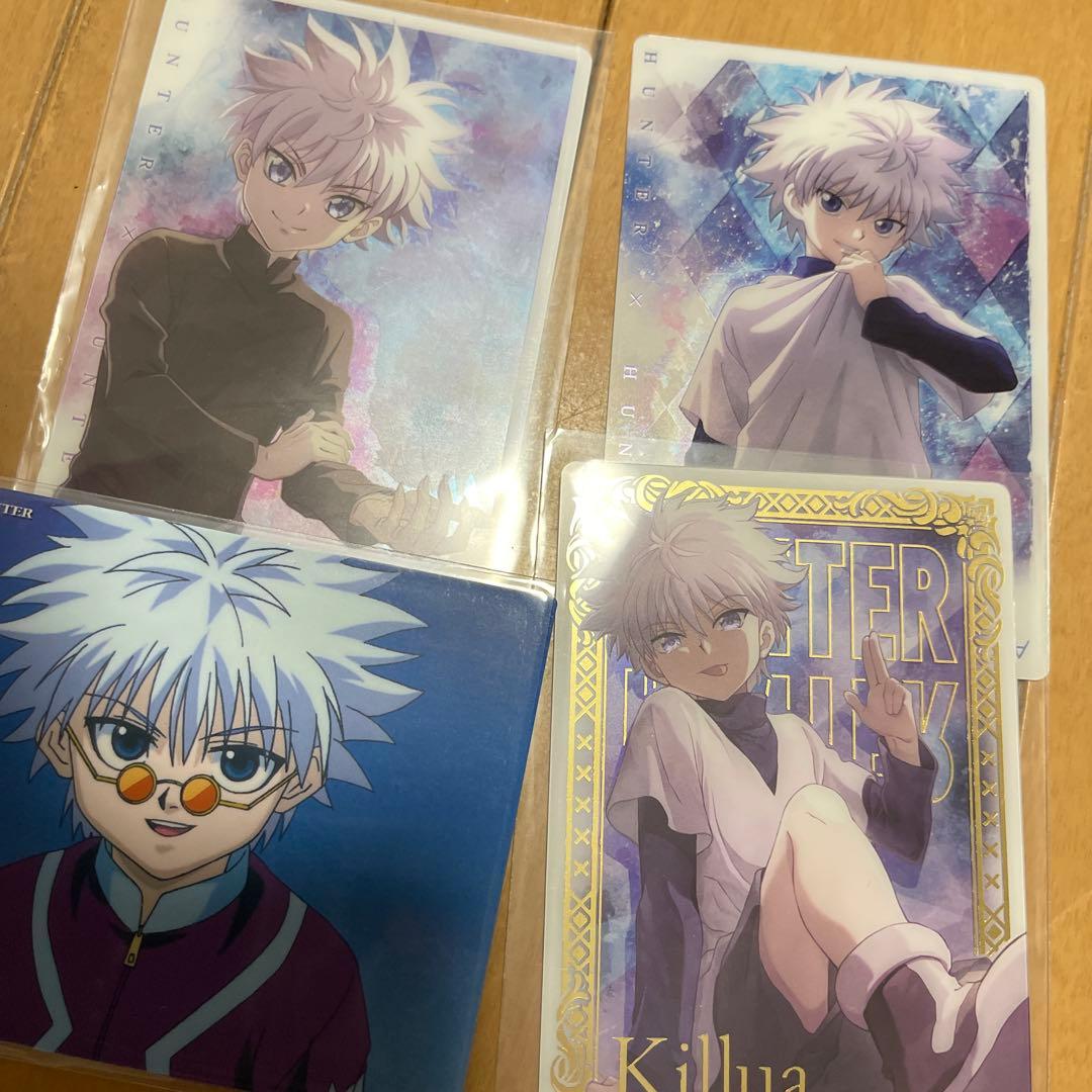 hunter×hunter キルア　カード　4点