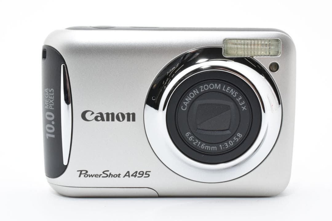 【極美品】Canon PowerShot A495 シルバー　新品級！