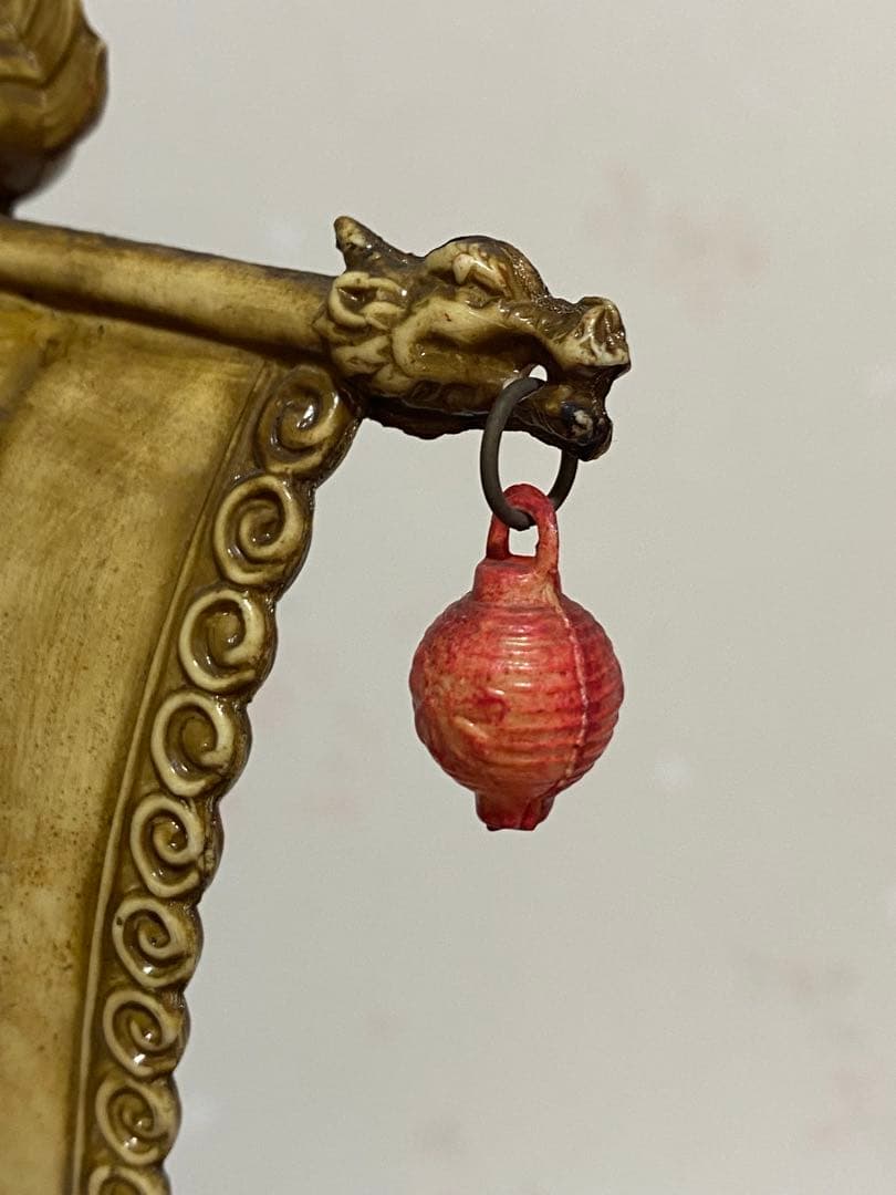 ♦セルロイド製 細密 龍に七福神宝船縁起物 置物飾り 富士山 鶴に亀 骨董品