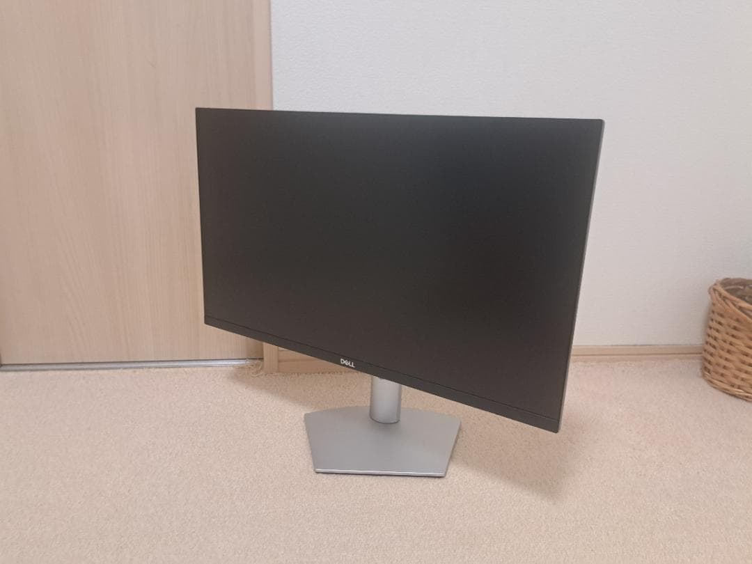 DELL モニター 本体 シルバー