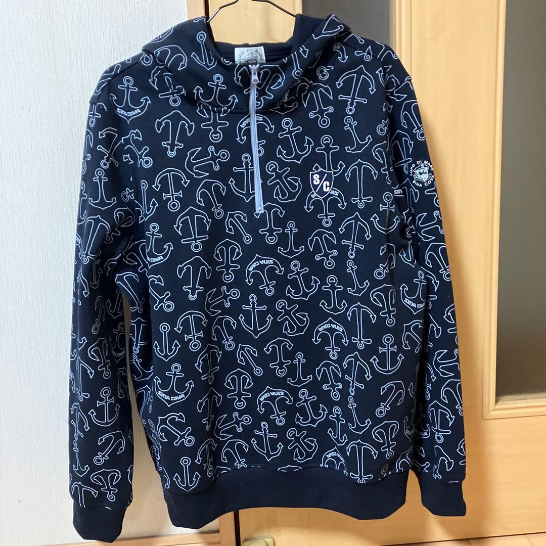 新品未使用品 シナコバメンズ 2024秋冬新作 シナコバハーフジップパーカー