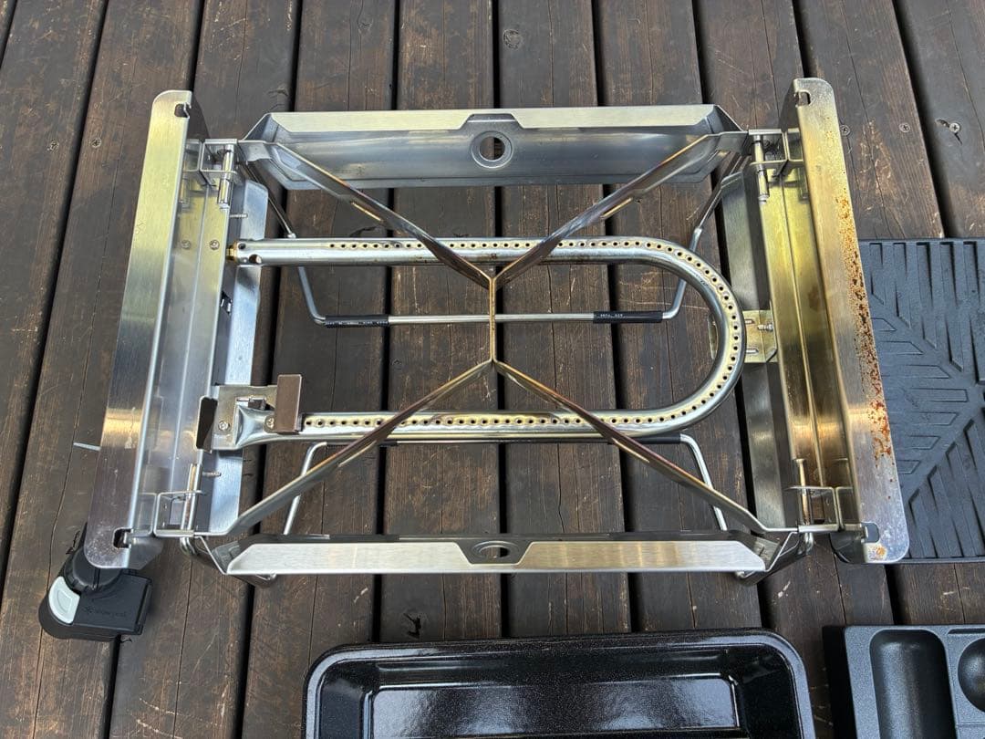 peak グリルバーナー 雪峰苑 GS-355 たこ焼きプレート付き