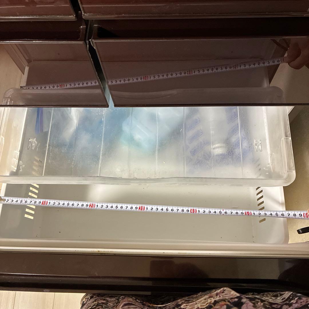 冷蔵庫日立 363L 5ドア 冷蔵 R-XG5100G(XT) 2017年製