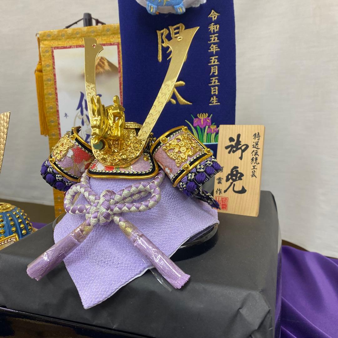 伝統的な武士の兜飾り⑦