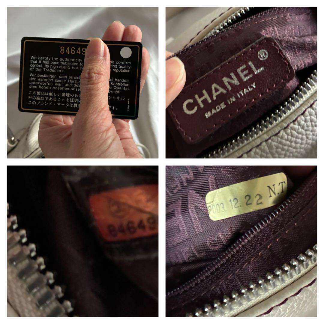 マーチ 様♡CHANEL キャビアスキン　フリンジ ハンドバッグ