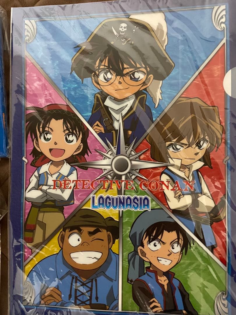 名探偵コナン ラグナシア、クリアファイル、ピンバッジ、トートバッグ、紺碧の棺