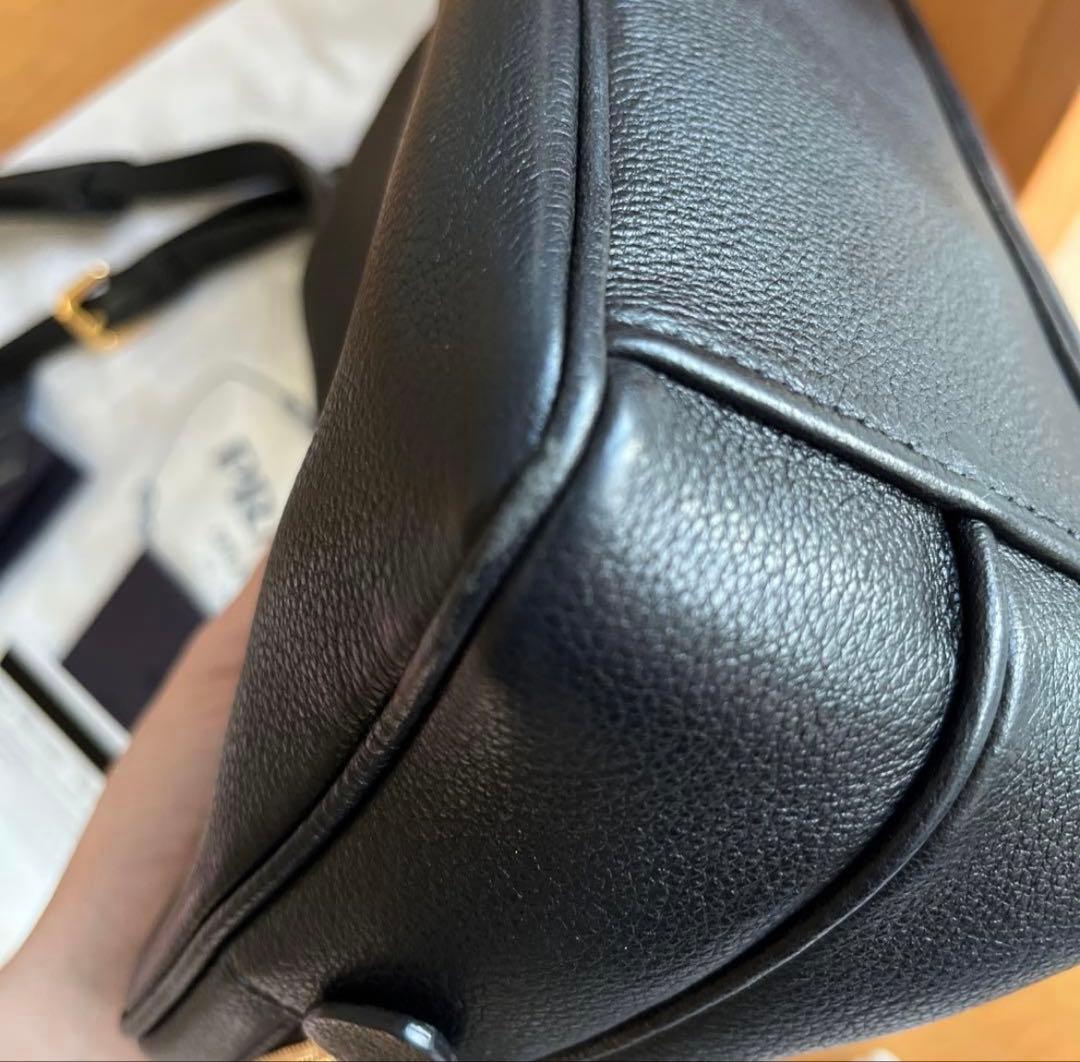 M‼️PRADAプラダ　ダブルジップ　ショルダーバッグ