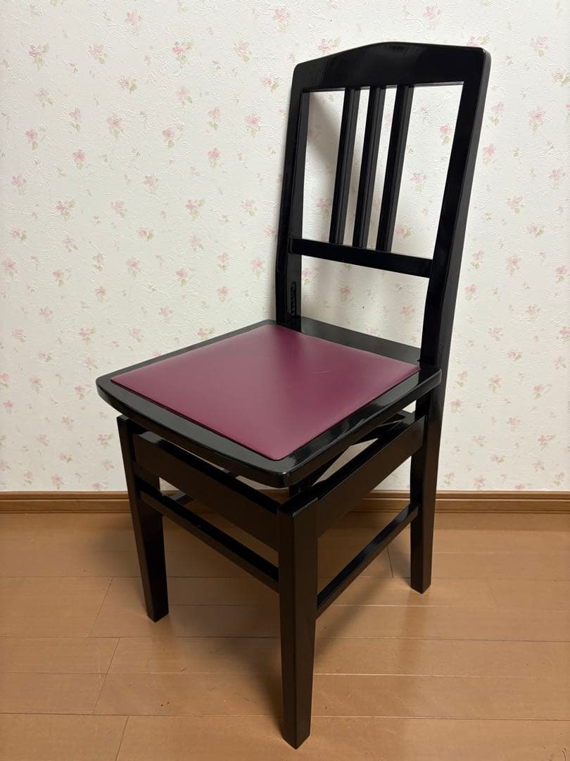 YAMAHA付属　トムソン椅子　ピアノ椅子　アップライト