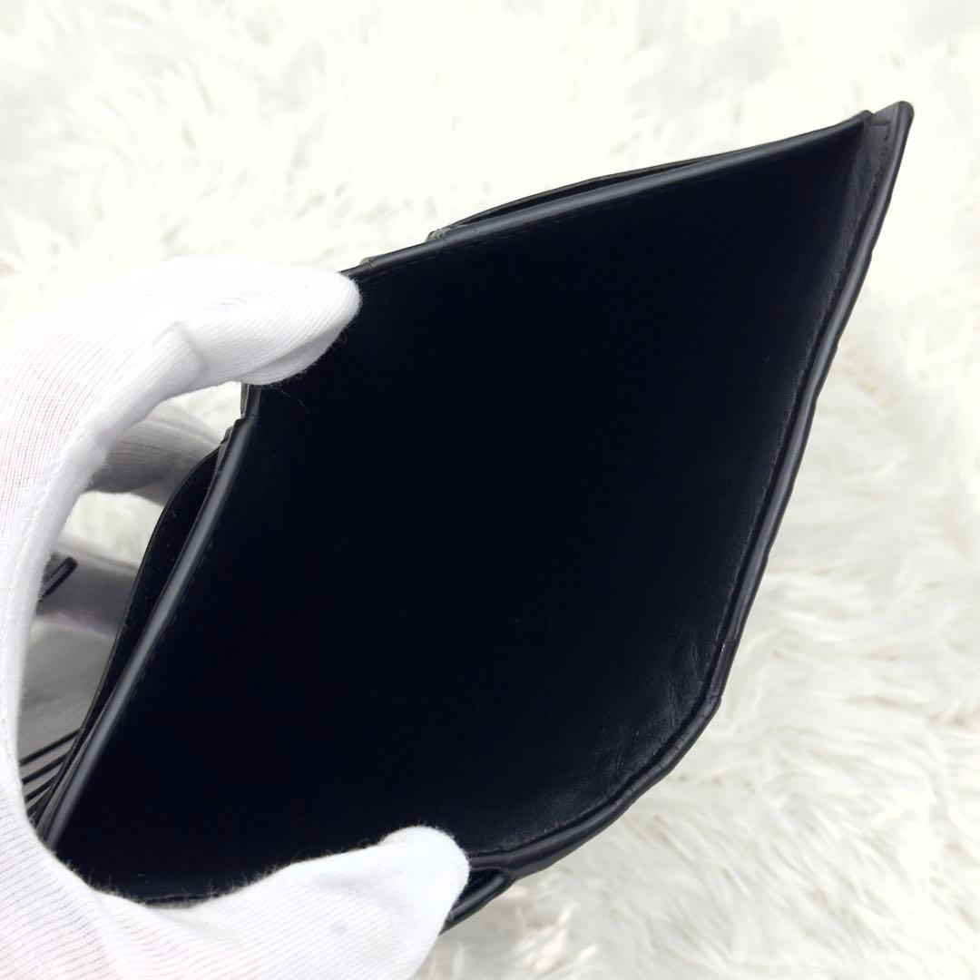 RFID内蔵✨BOTTEGA VENETA ボッテガ イントレ 財布 ブラック