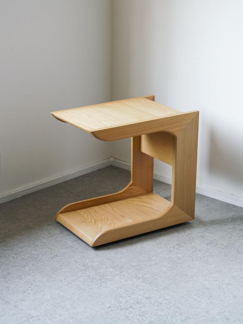 【asphalt】 STORK SIDE-TABLE キャスターテーブル