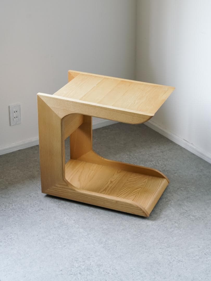 【asphalt】 STORK SIDE-TABLE キャスターテーブル