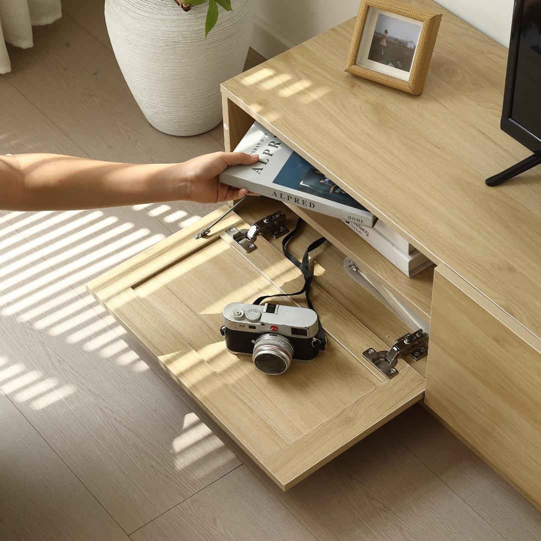 【幅150cm】ナチュラル テレビ台 ローボード 収納 テレビボード 大容量