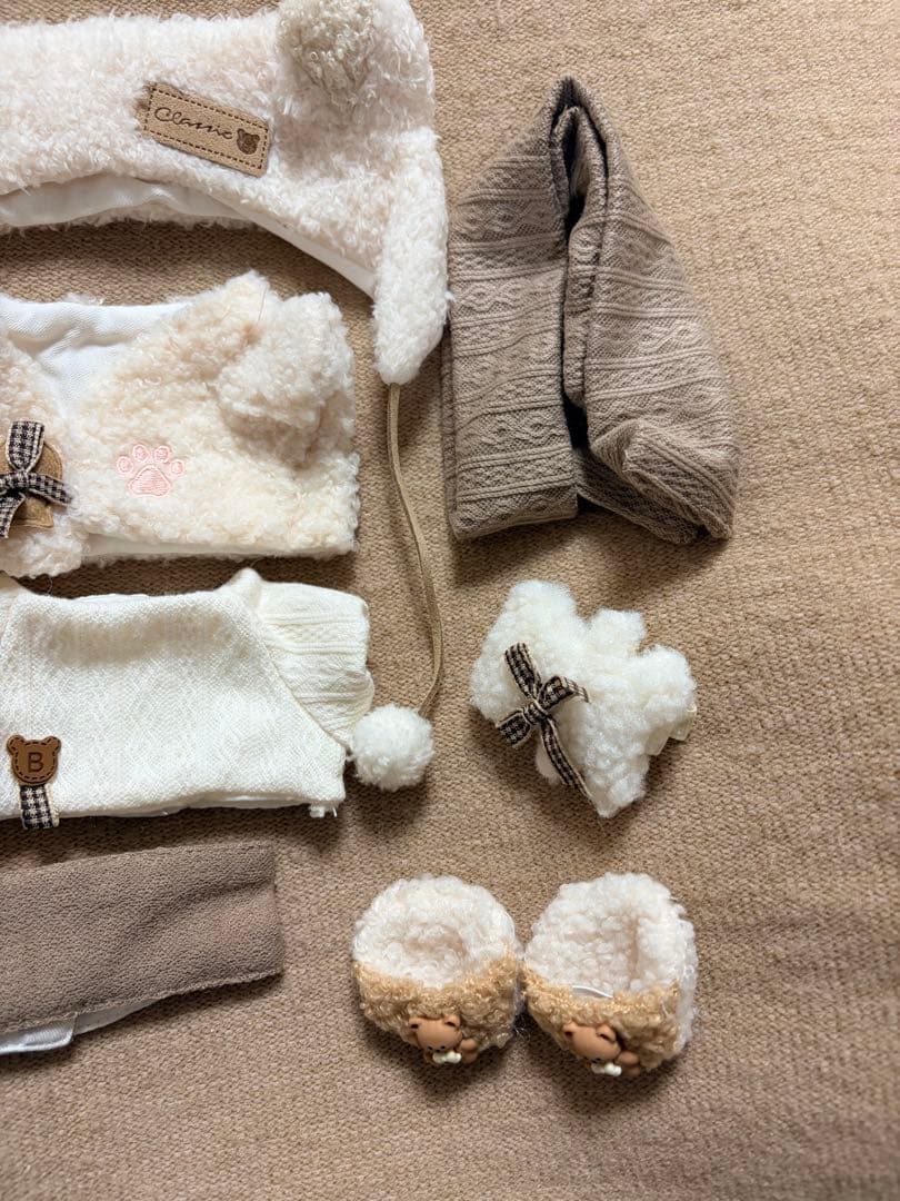 ぬいぐるみ服20cm 着せ替えぬい服 ぬい活 3着まとめ