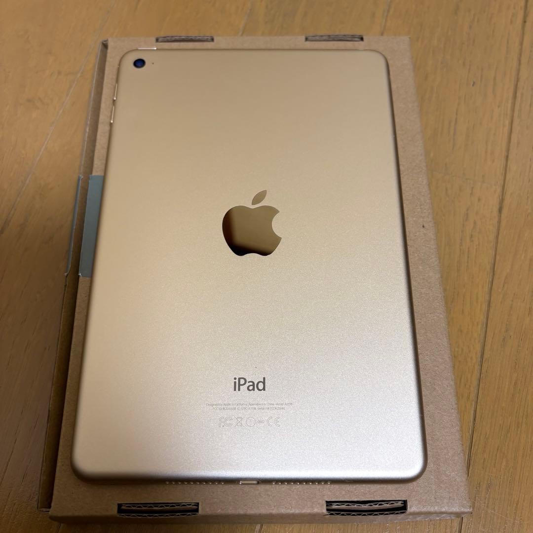 iPad mini第４世代wi-fi128GBバッテリー89.9%背面傷あり
