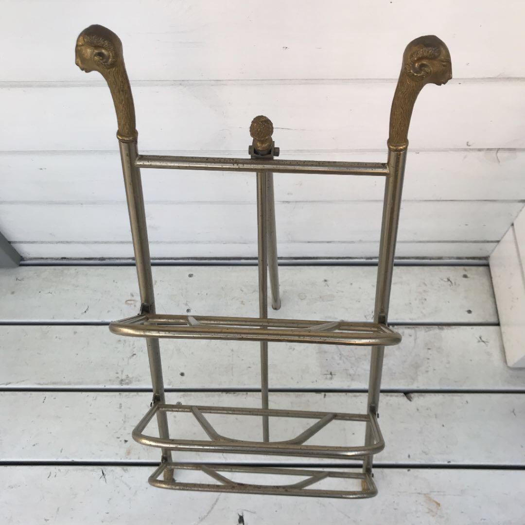 ヴィンテージ　マガジンラック？シューズラック？