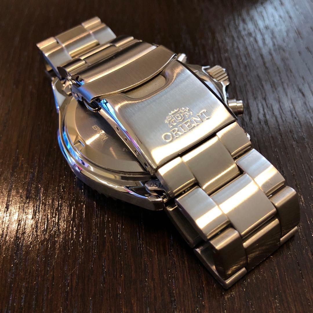 【オリエント・マコ】オンラインストア限定 クロノグラフ RN-TX0209G