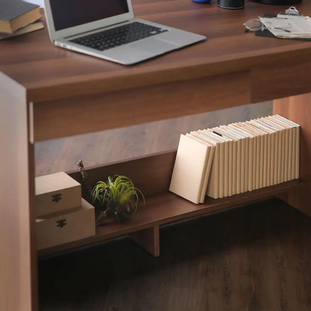 ロウヤ　LOWYA 幅120 システムデスクセット デスク ウォルナット