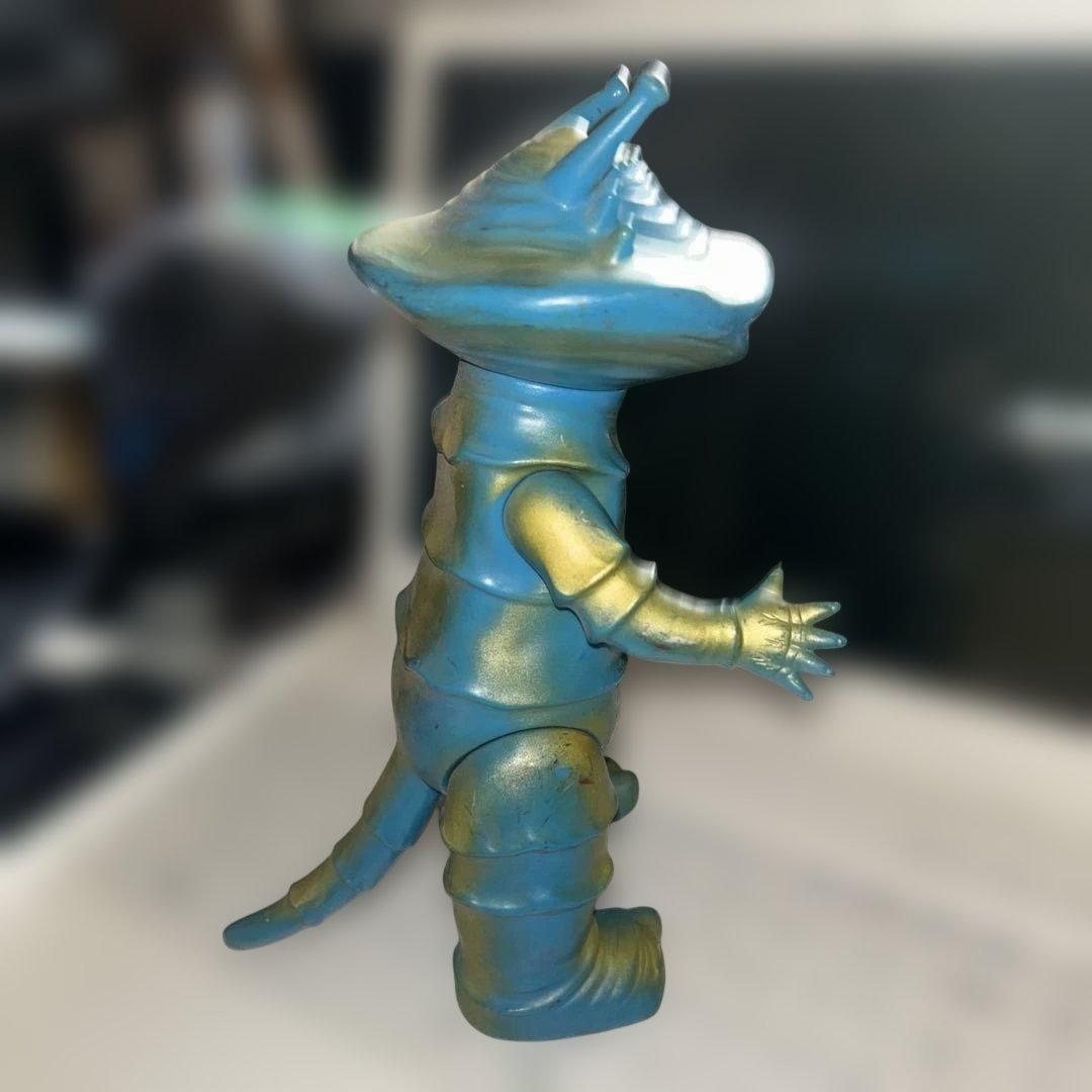 ウルトラマンシリーズ　カネゴン　ソフビ人形　ブルマーク　1992 復刻版