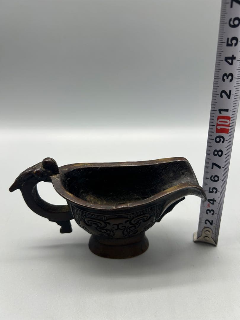 【骨董】中国古銅　酒器