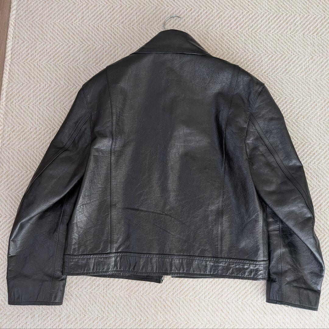 PaulSmith 牛本革シングルライダースジャケット