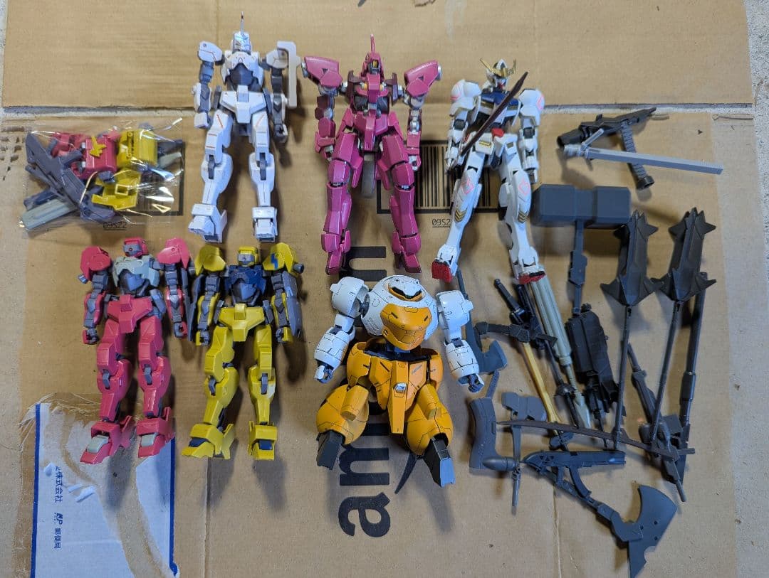 と*ん様 鉄血のオルフェンズ　ガンダム　プラモデル　ガンプラ　塗装　完成品