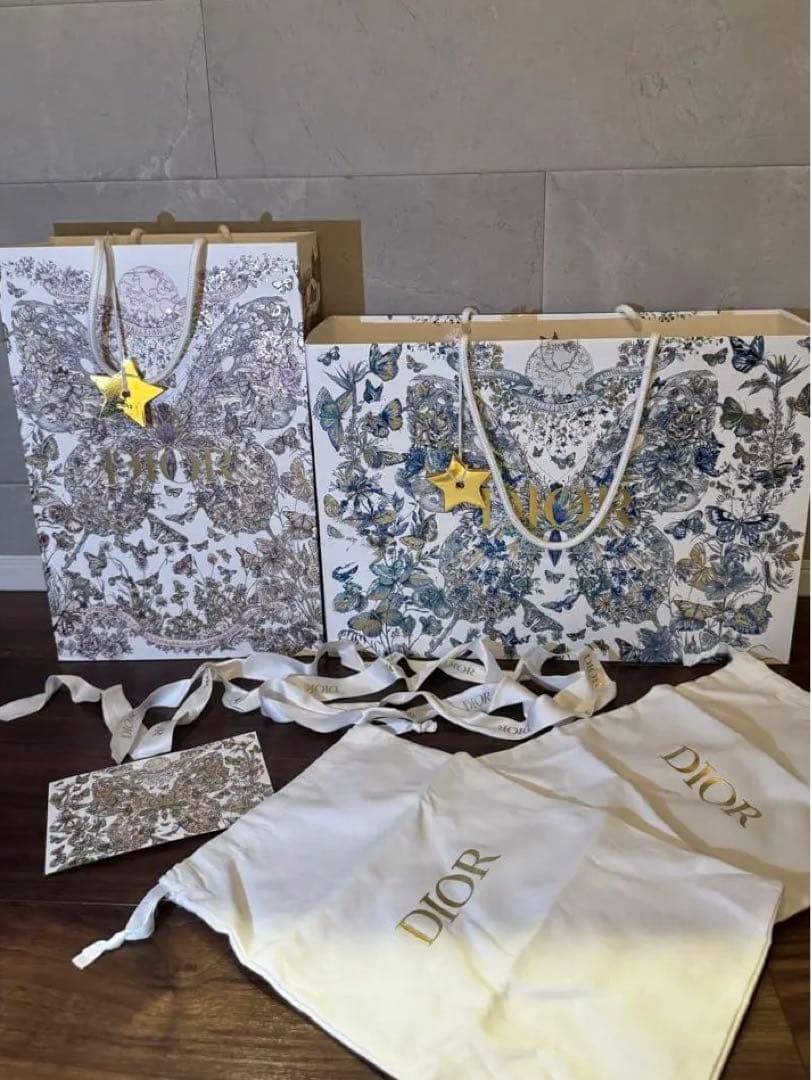 Dior ショッピングバッグ 2点セット