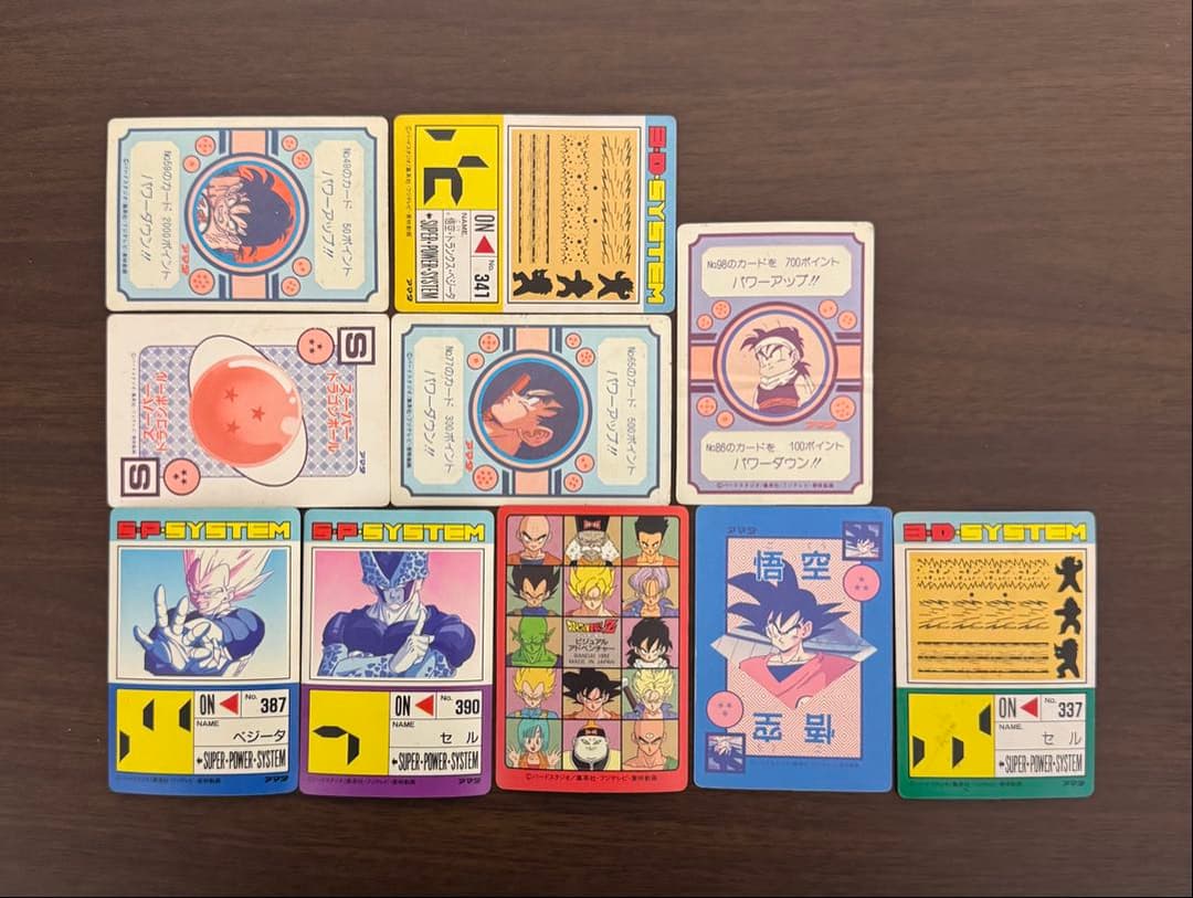 ドラゴンボールカードダス 10枚セット