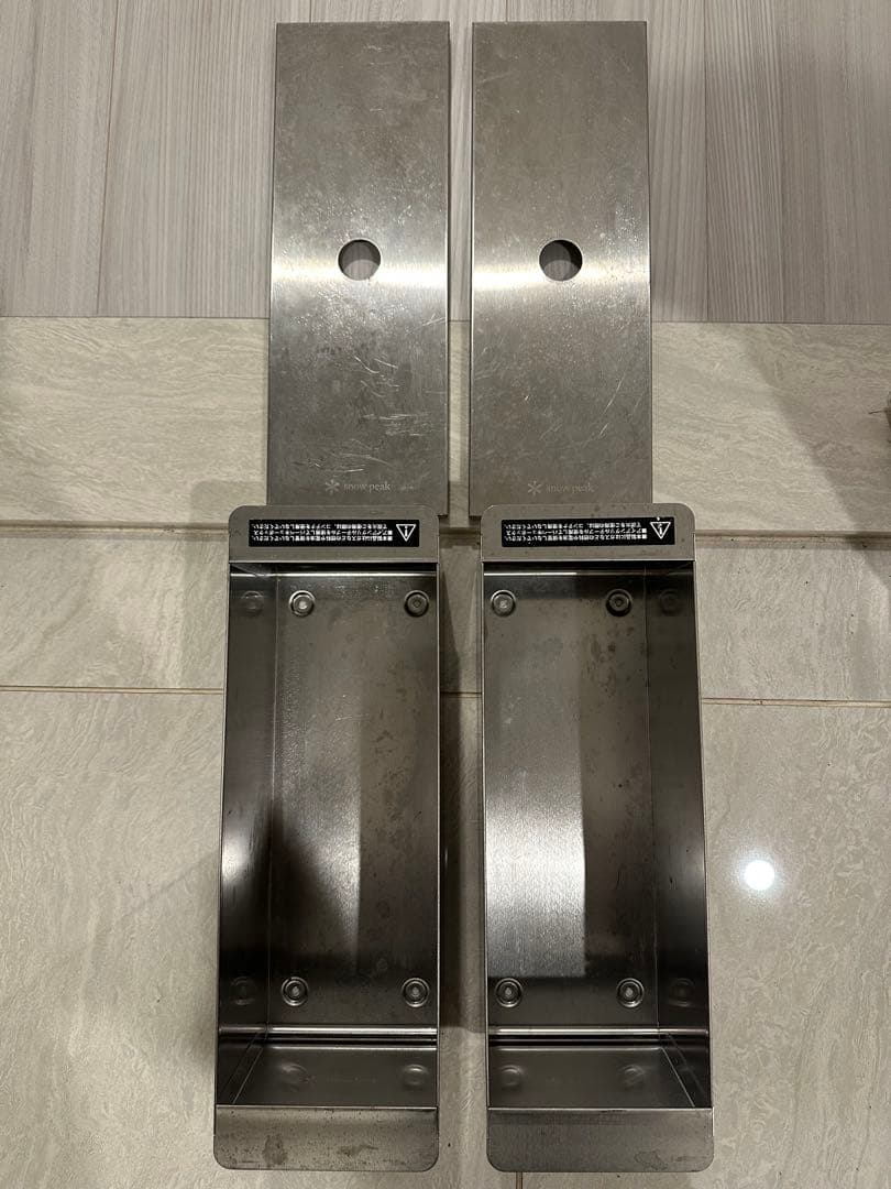 ステンボックスハーフユニット/スノーピーク/ peak/2個セット