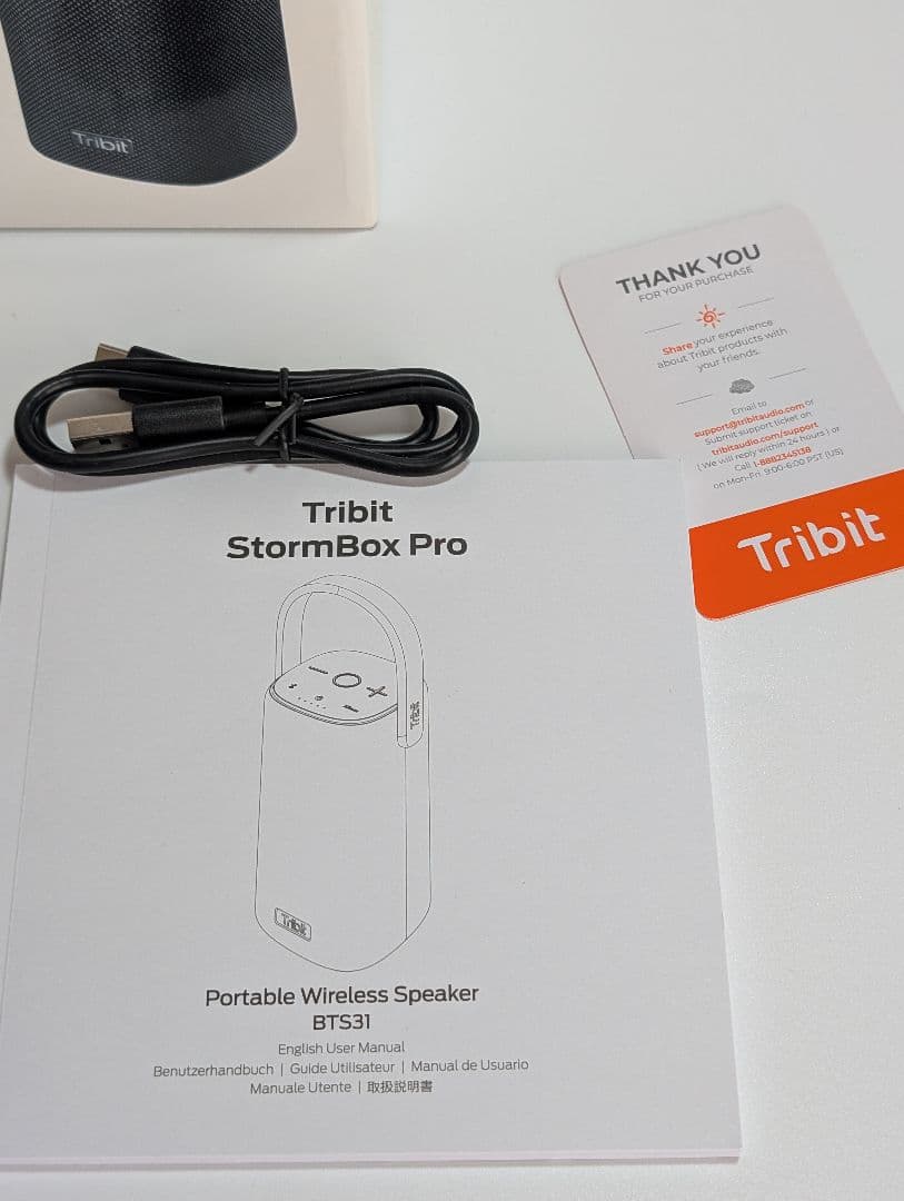 Tribit StormBox Pro ワイヤレス ポータブルスピーカー a